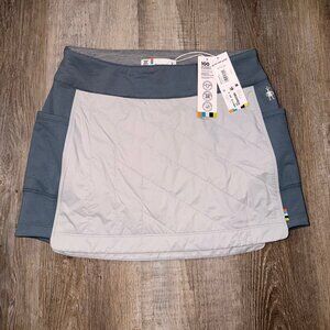 Smartwool Smartloft Insulated Skirt Storm Gray Women's Small Merino Wool Outdoor